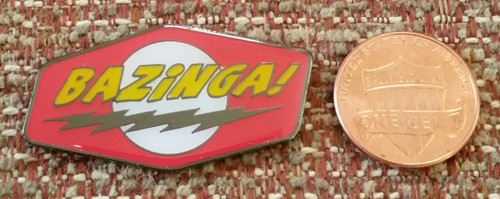 Bazinga lapel pin young - bazinga,